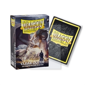 Dragon Shield - Matte Clear - Outer Sleeves (100 pcs)